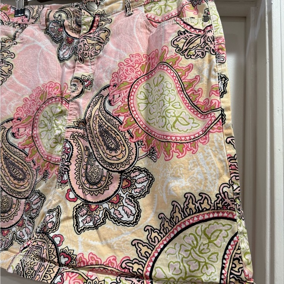 Croft & Barrow Paisley Women's Skort Size 8 - Picture 3 of 12